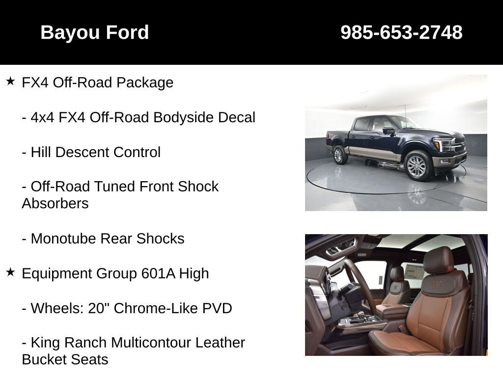 2026 Ford F-150 King Ranch 601A