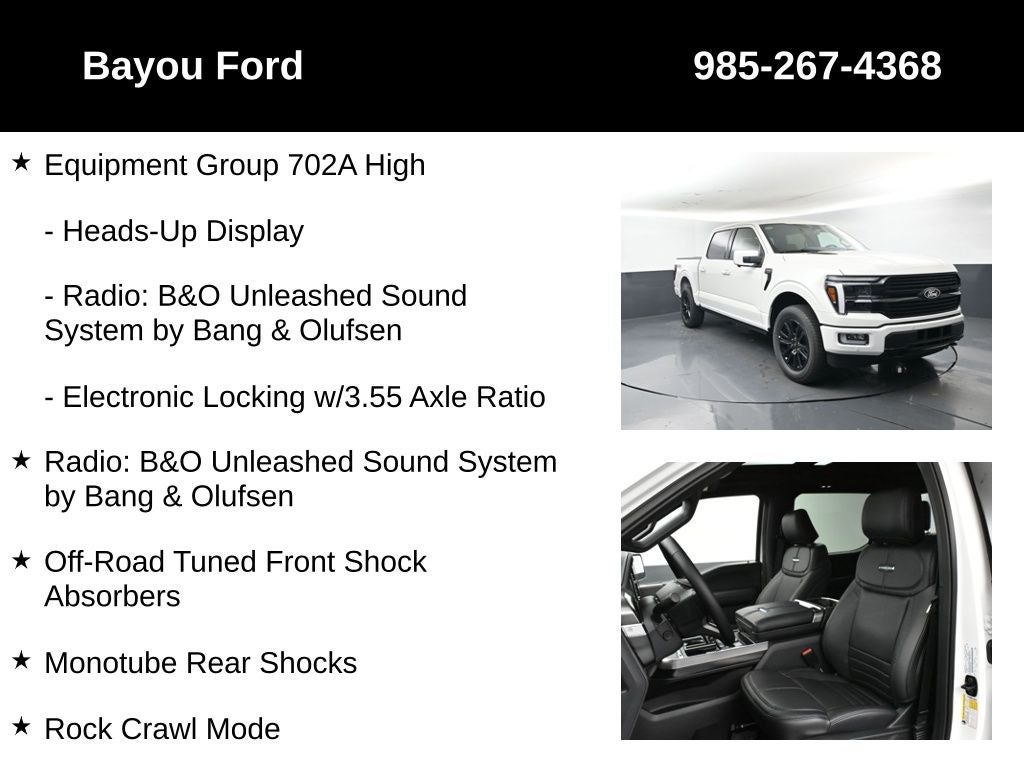 2025 Ford F-150 Platinum 702A