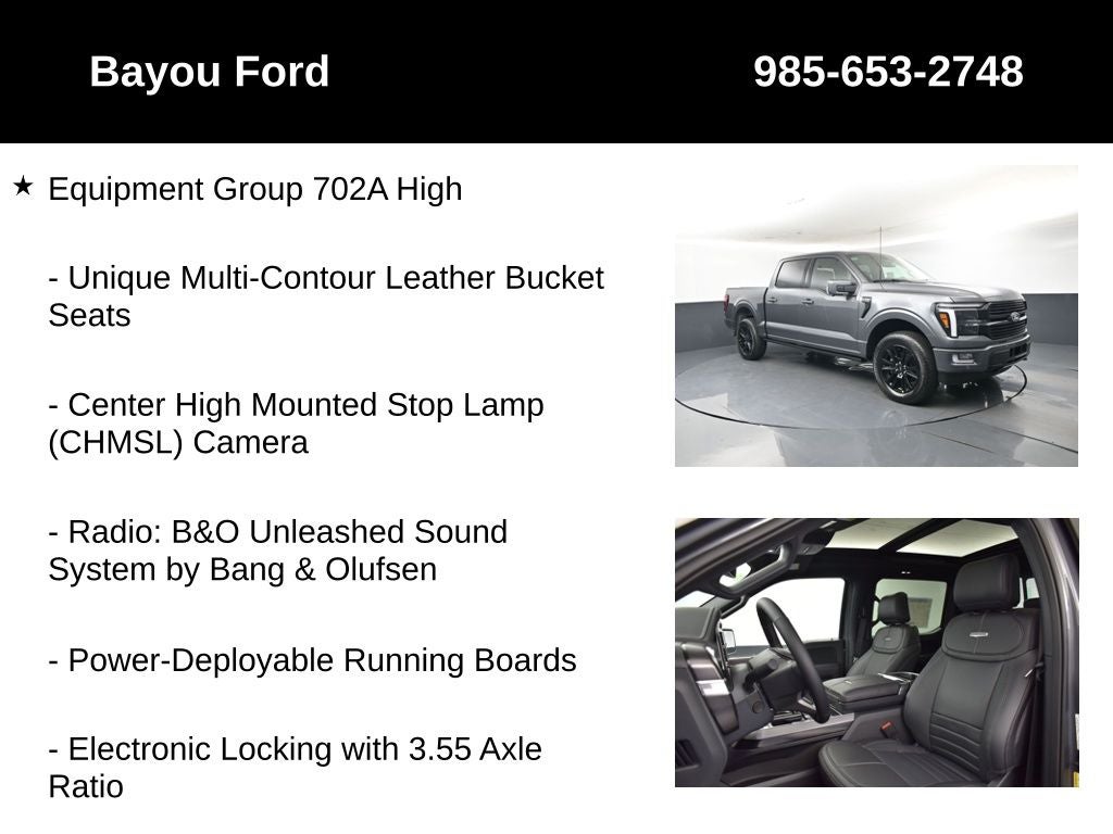 2026 Ford F-150 Platinum 702A