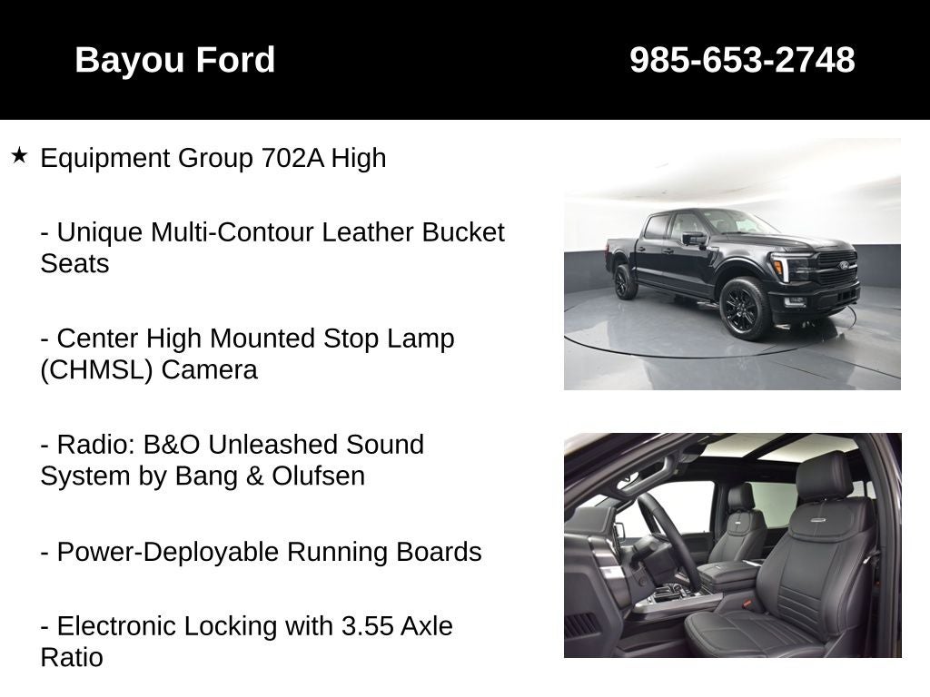 2026 Ford F-150 Platinum 702A