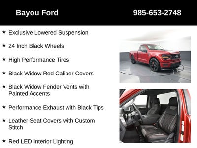 2025 Ford F-150 SCA Black Widow Supercharged