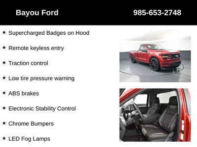 2025 Ford F-150 SCA Black Widow Supercharged