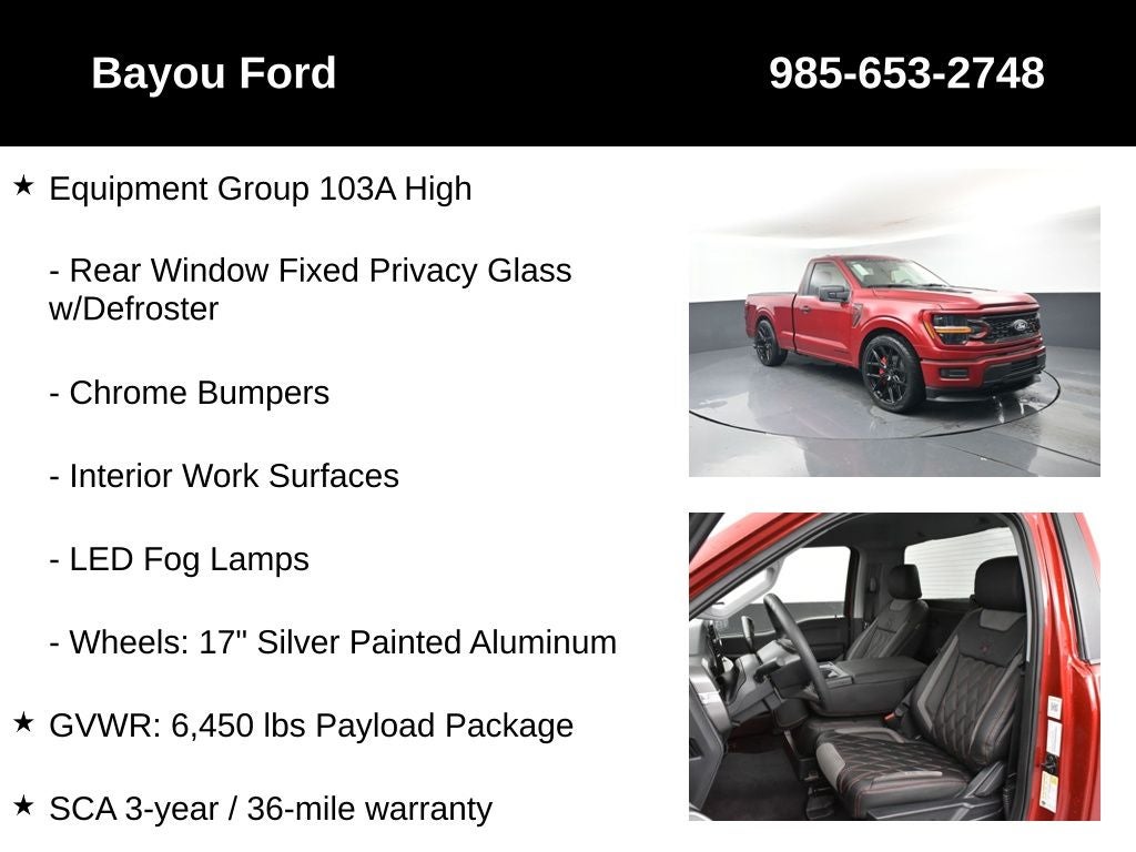 2025 Ford F-150 SCA Black Widow Supercharged