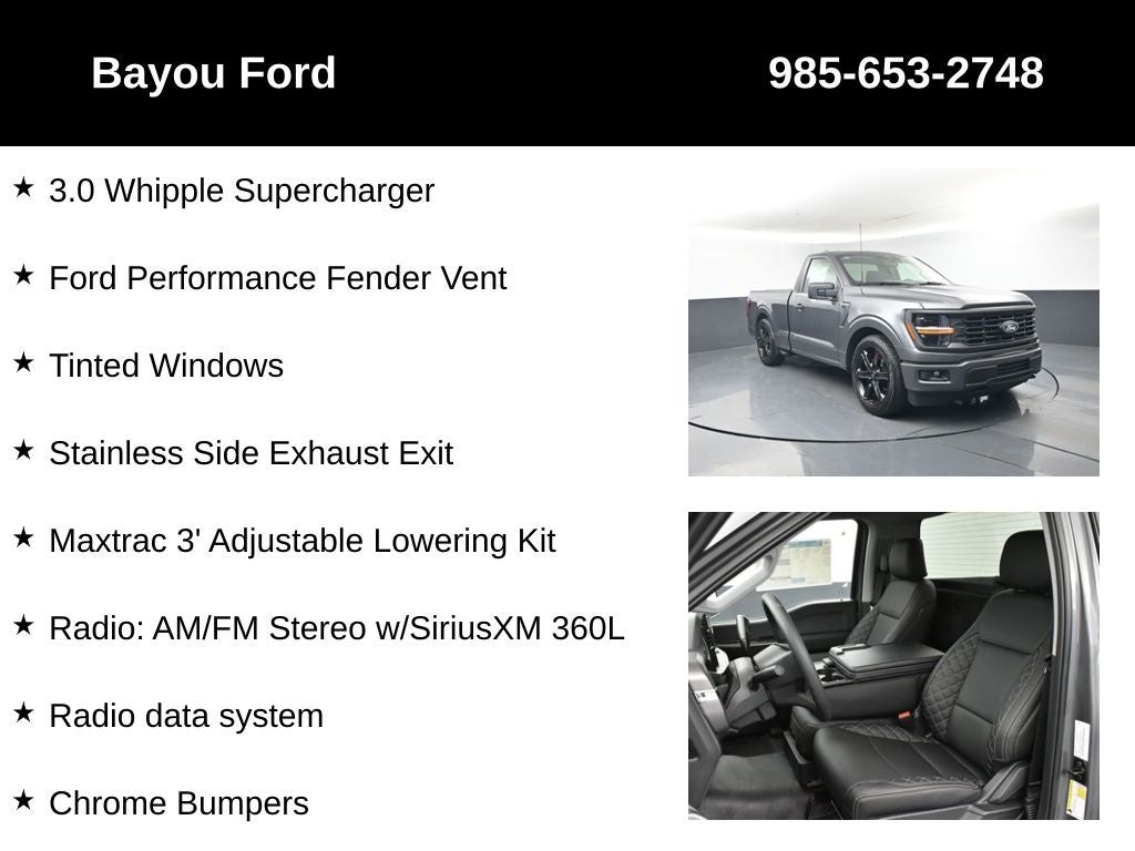 2025 Ford F-150 XL Supercharged