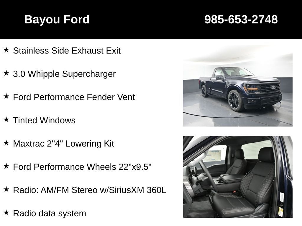 2025 Ford F-150 XL Supercharged