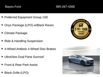 2023 Cadillac CT5 Sport