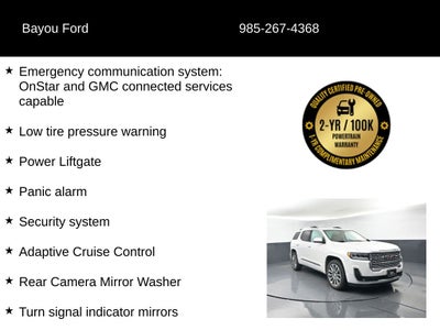 2023 GMC Acadia Denali