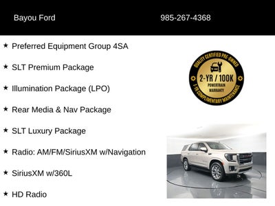 2021 GMC Yukon SLT
