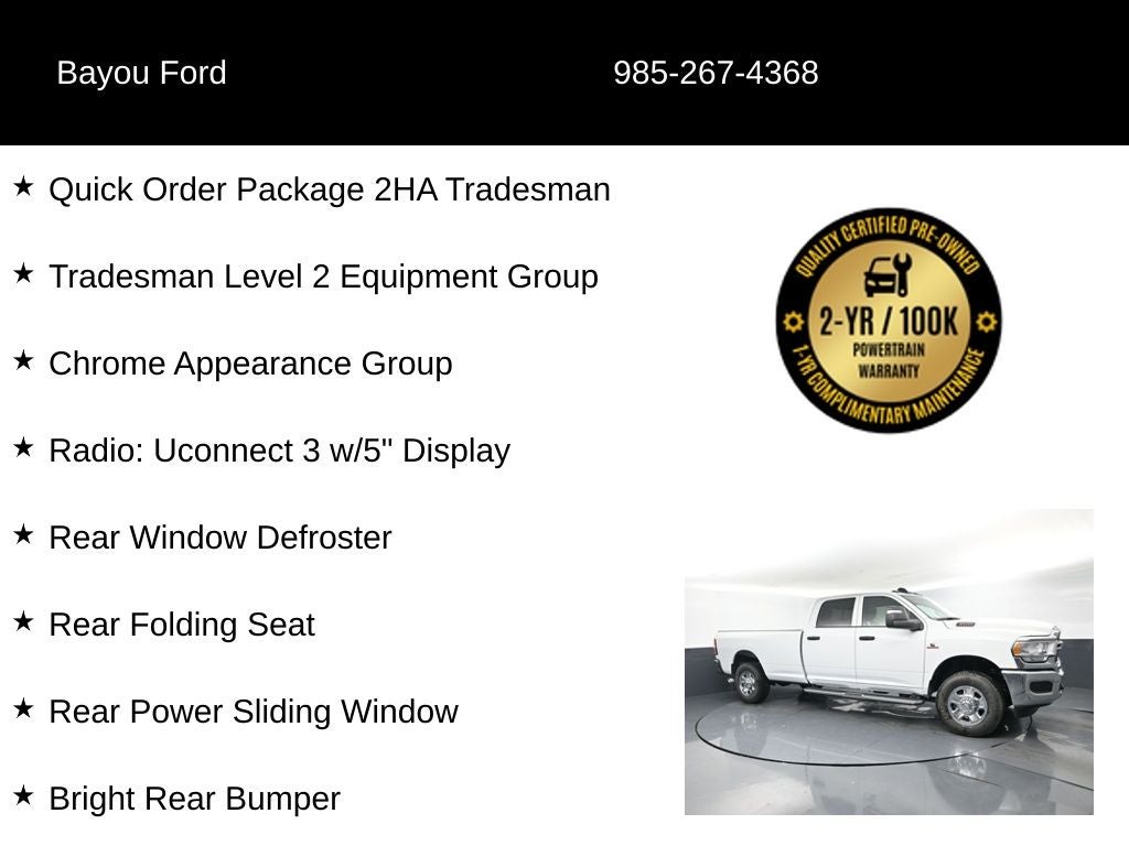 2024 RAM 3500 Tradesman
