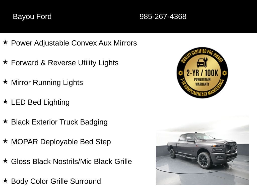 2025 RAM 2500 Big Horn