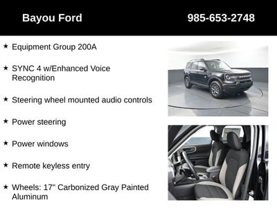 2025 Ford Bronco Sport Big Bend 200A