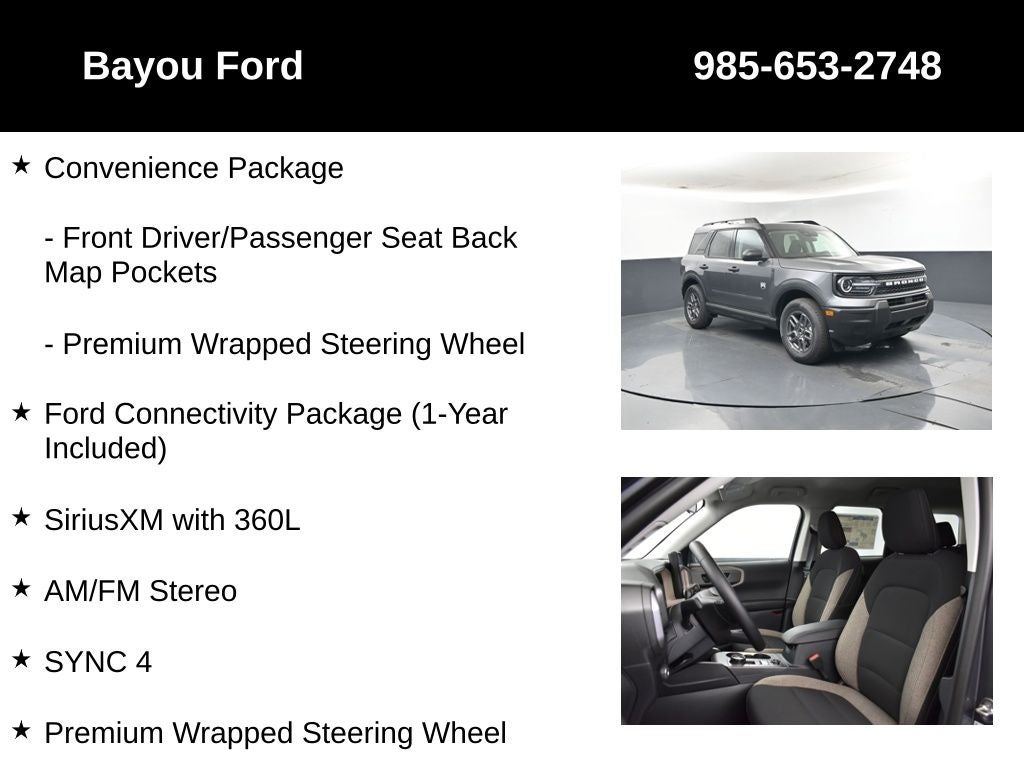 2026 Ford Bronco Sport Big Bend 200A