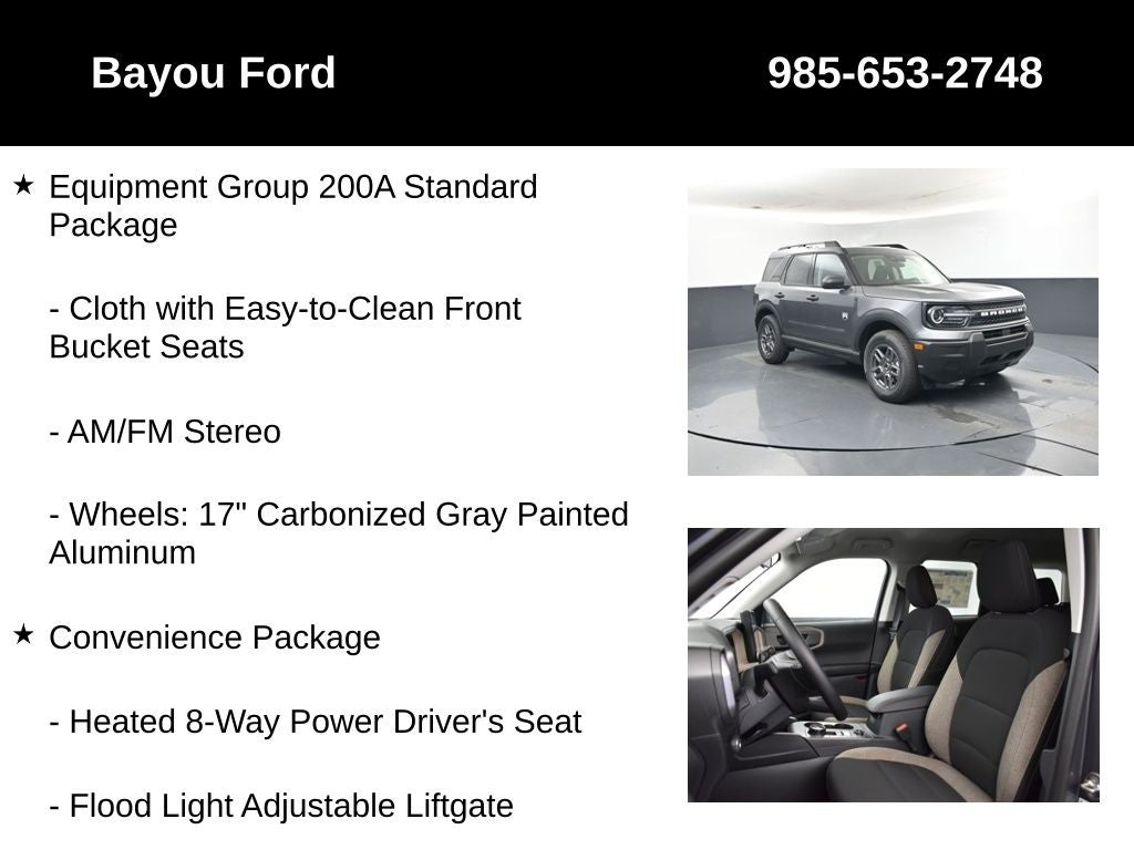 2026 Ford Bronco Sport Big Bend 200A