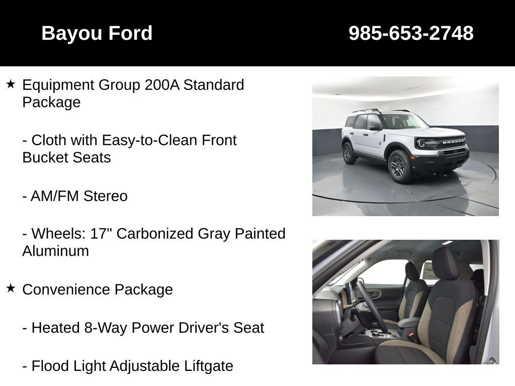 2026 Ford Bronco Sport Big Bend 200A
