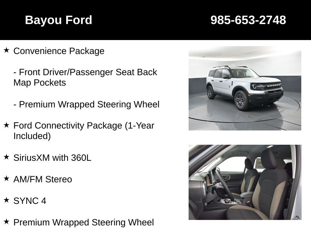 2026 Ford Bronco Sport Big Bend 200A