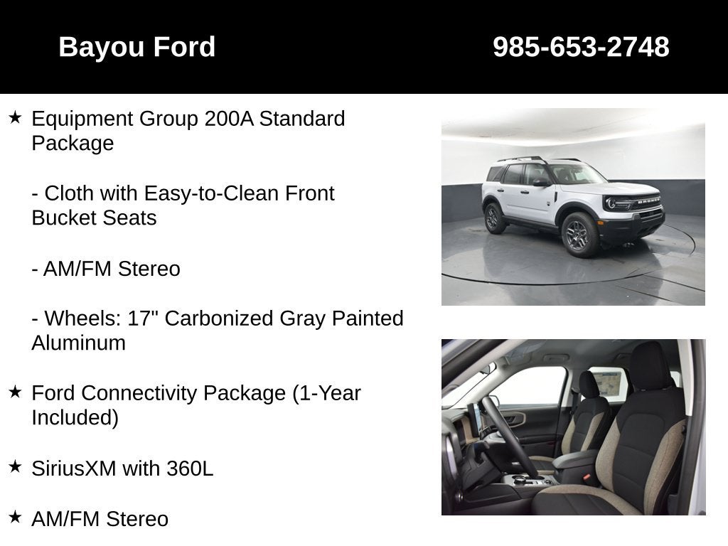 2026 Ford Bronco Sport Big Bend 200A