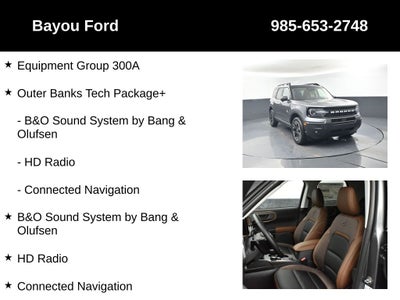 2025 Ford Bronco Sport Outer Banks 300A