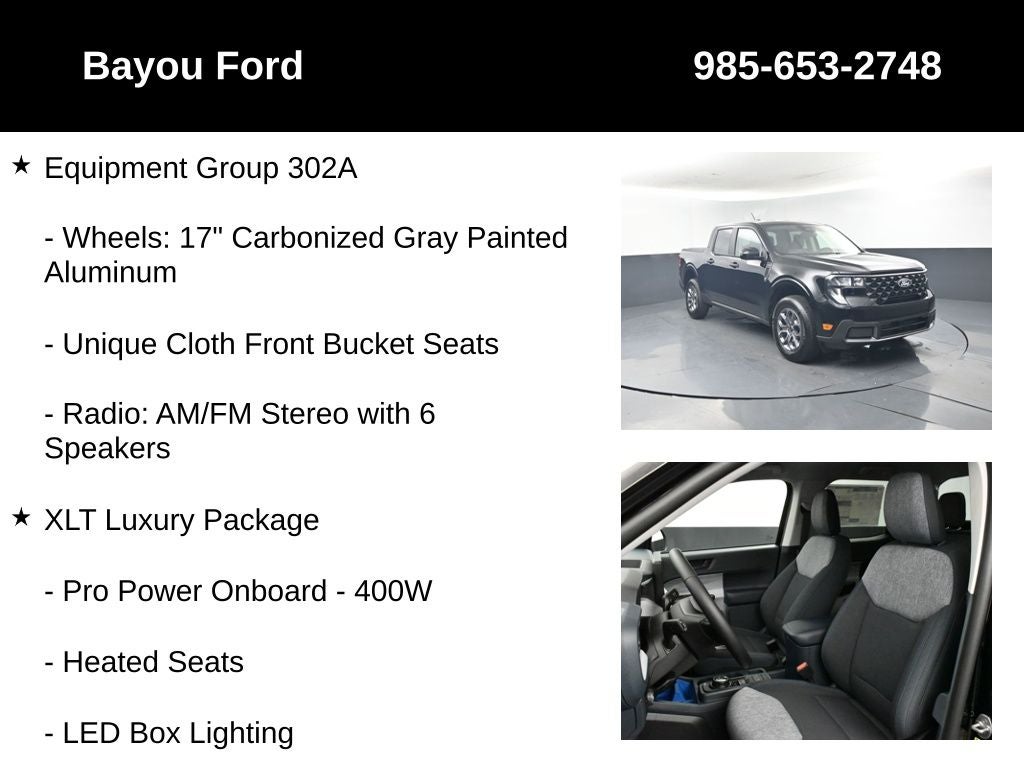 2026 Ford Maverick XLT 302A