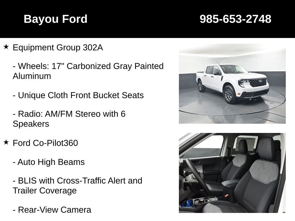 2026 Ford Maverick XLT 302A