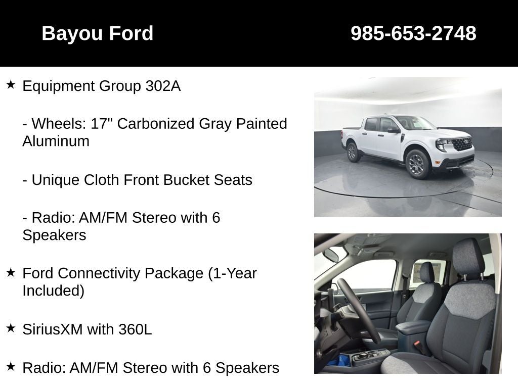 2026 Ford Maverick XLT 302A