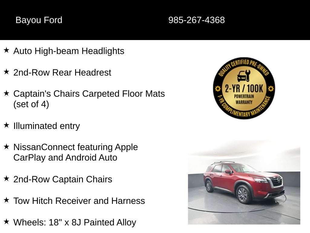 2025 Nissan Pathfinder SV