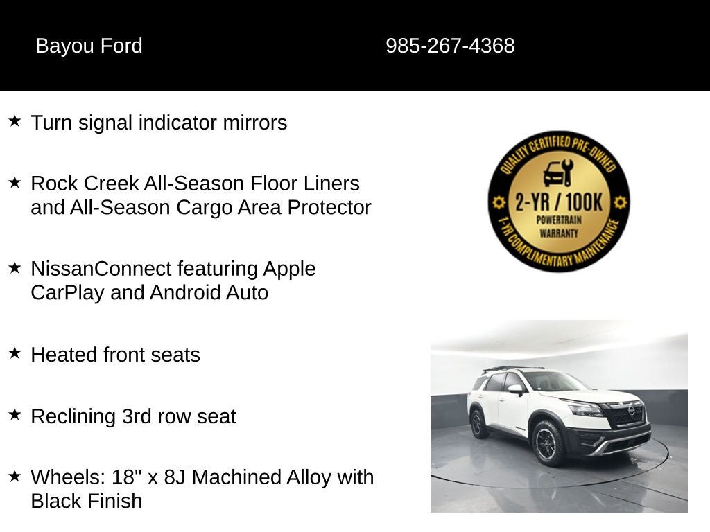 2025 Nissan Pathfinder Rock Creek