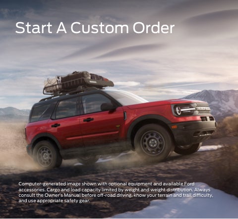 Start a custom order | Bayou Ford in La Place LA