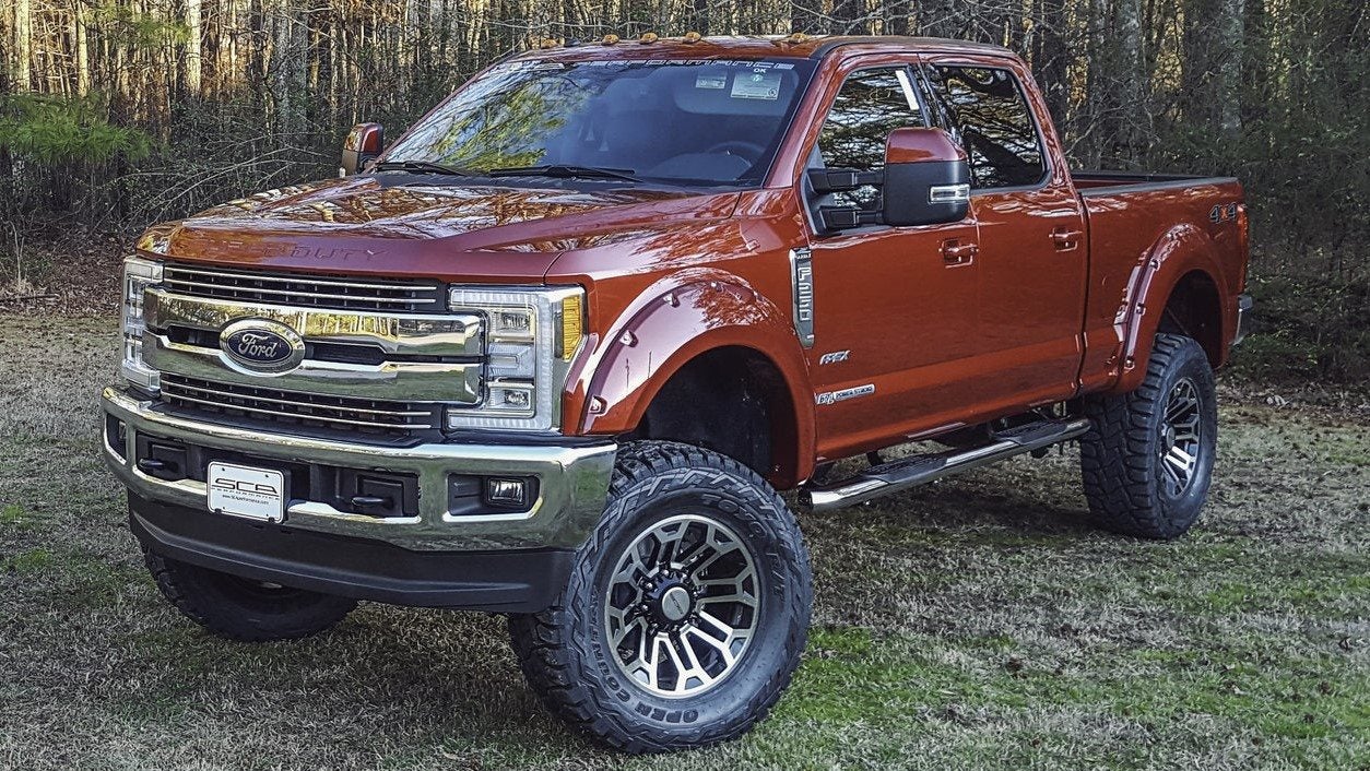 Bayou Ford F-250 Super Duty SCA Apex Package_Ruby Red
