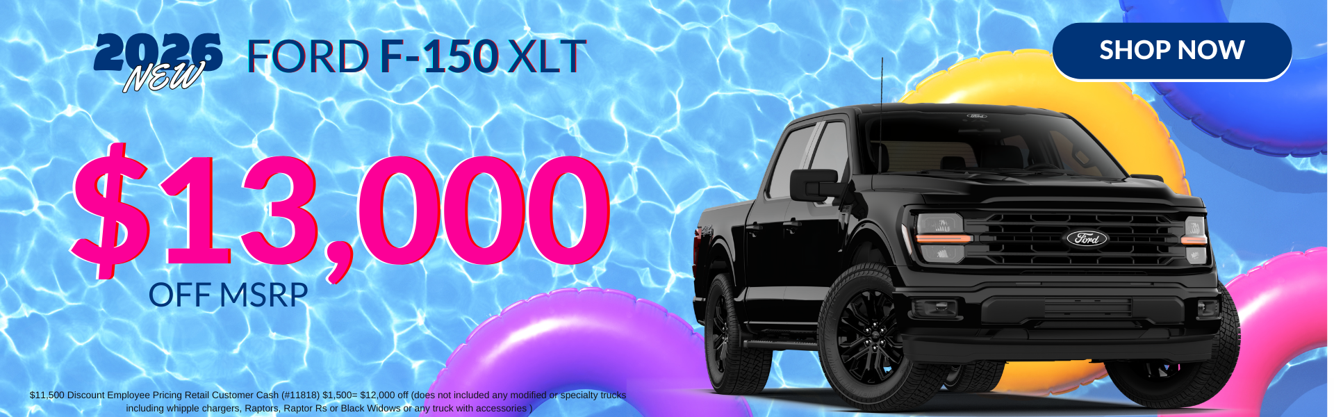 $13,000 off F-150 XLT