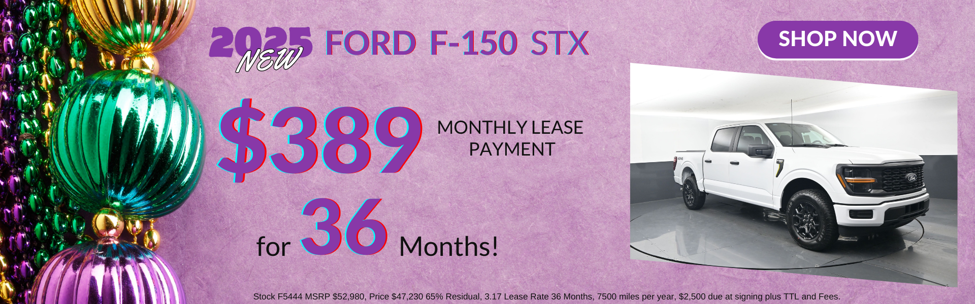 $389 PAYMENT F-150 