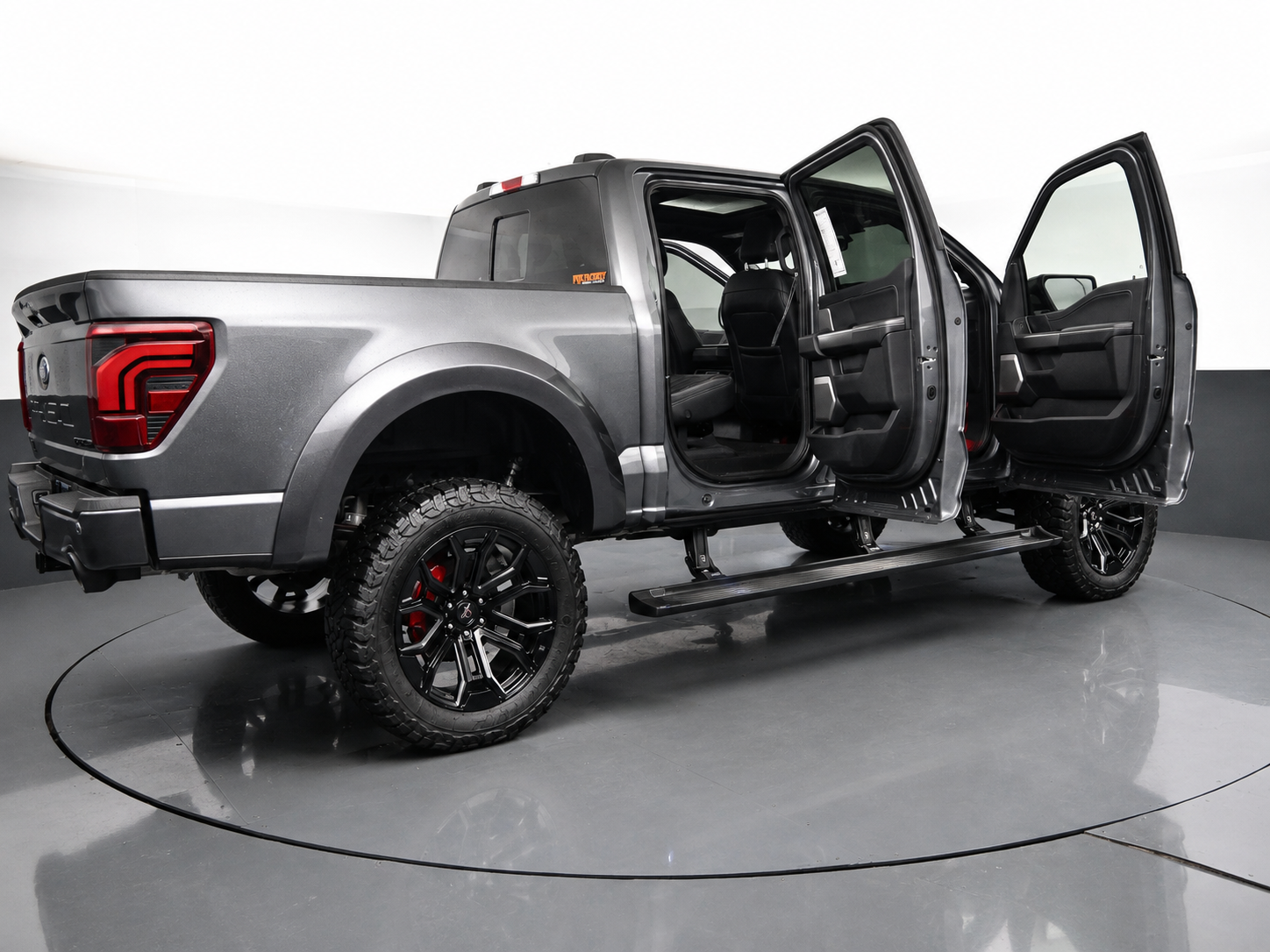 2026 Ford F-150 Black Widow power running boards