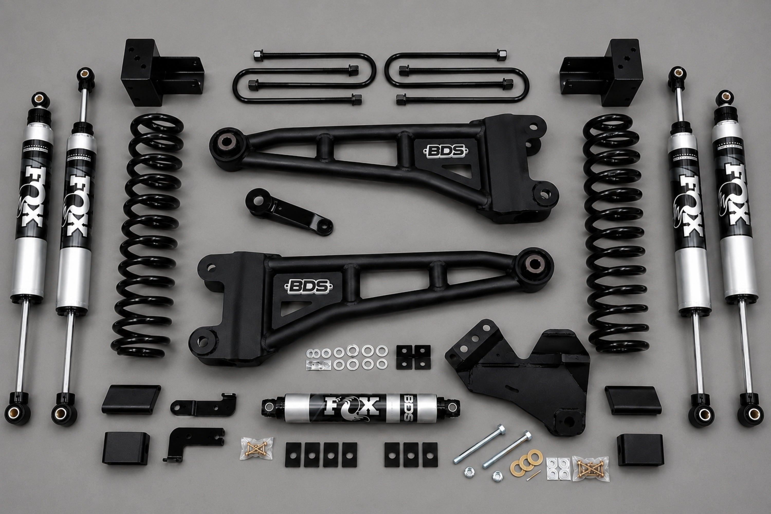 2026 Ford F-350 Black Widow BDS lift kit with FOX shocks