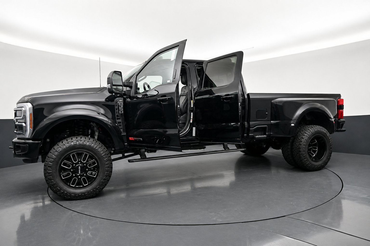 2026 Ford F-350 Black Widow exterior features