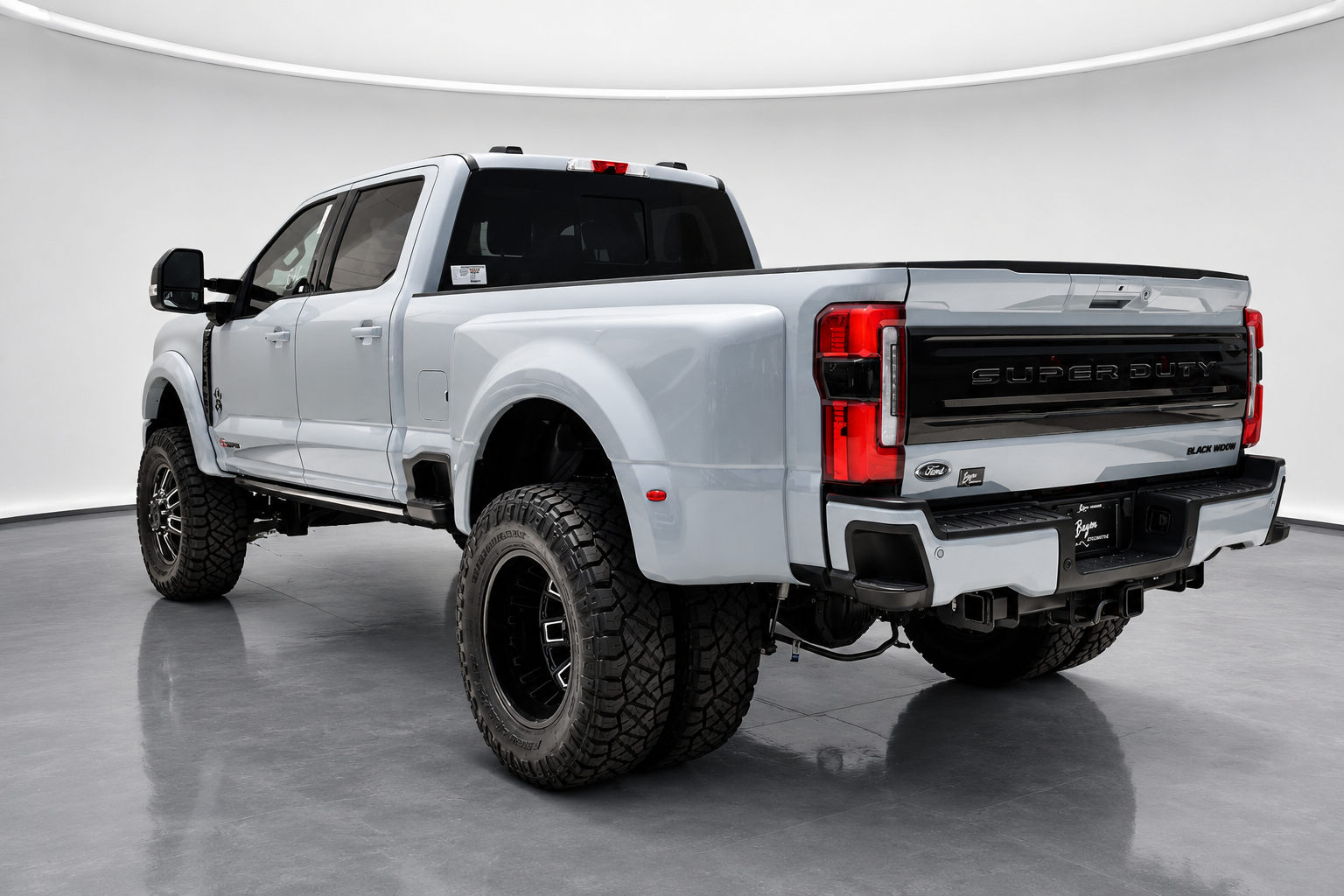 2026 Ford F-350 Black Widow rear view