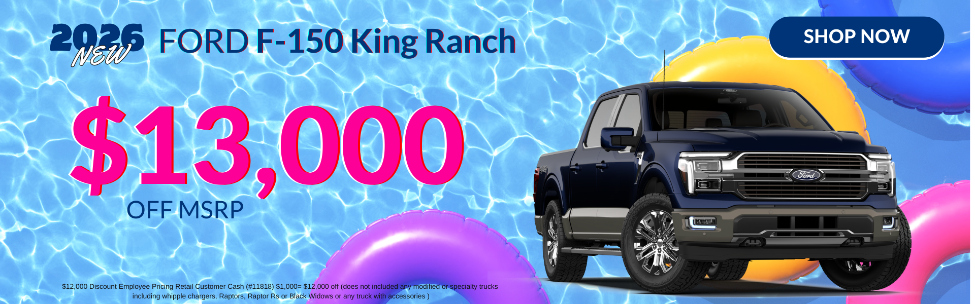 $13,000 off F-150 King Ranch
