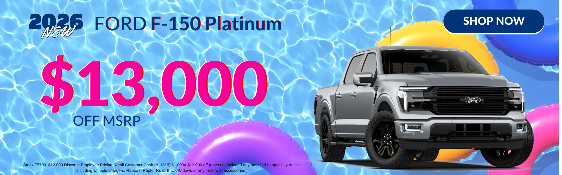 $13,000 off F-150 Platinum
